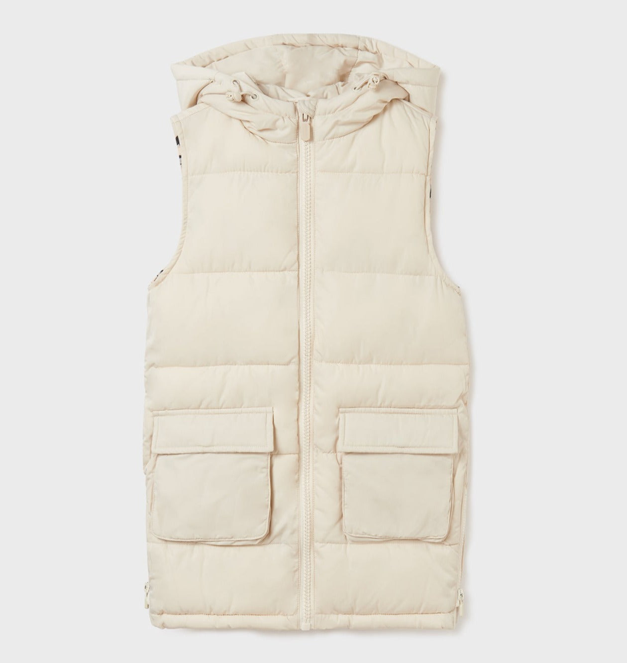 Mayoral Junior Padded Vest _Cream 7379-71