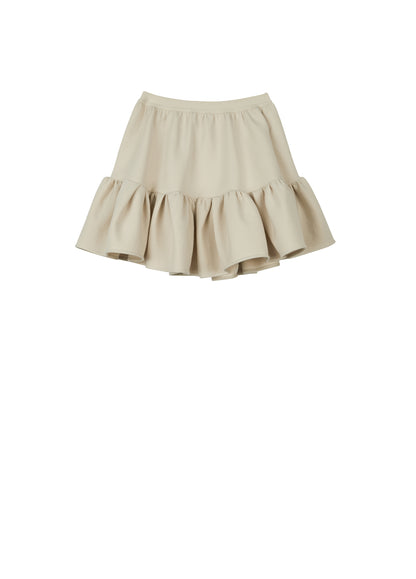 JNBY Short Skirt w/Ruffle _Off White 1M1D00720-056