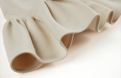 JNBY Short Skirt w/Ruffle _Off White 1M1D00720-056