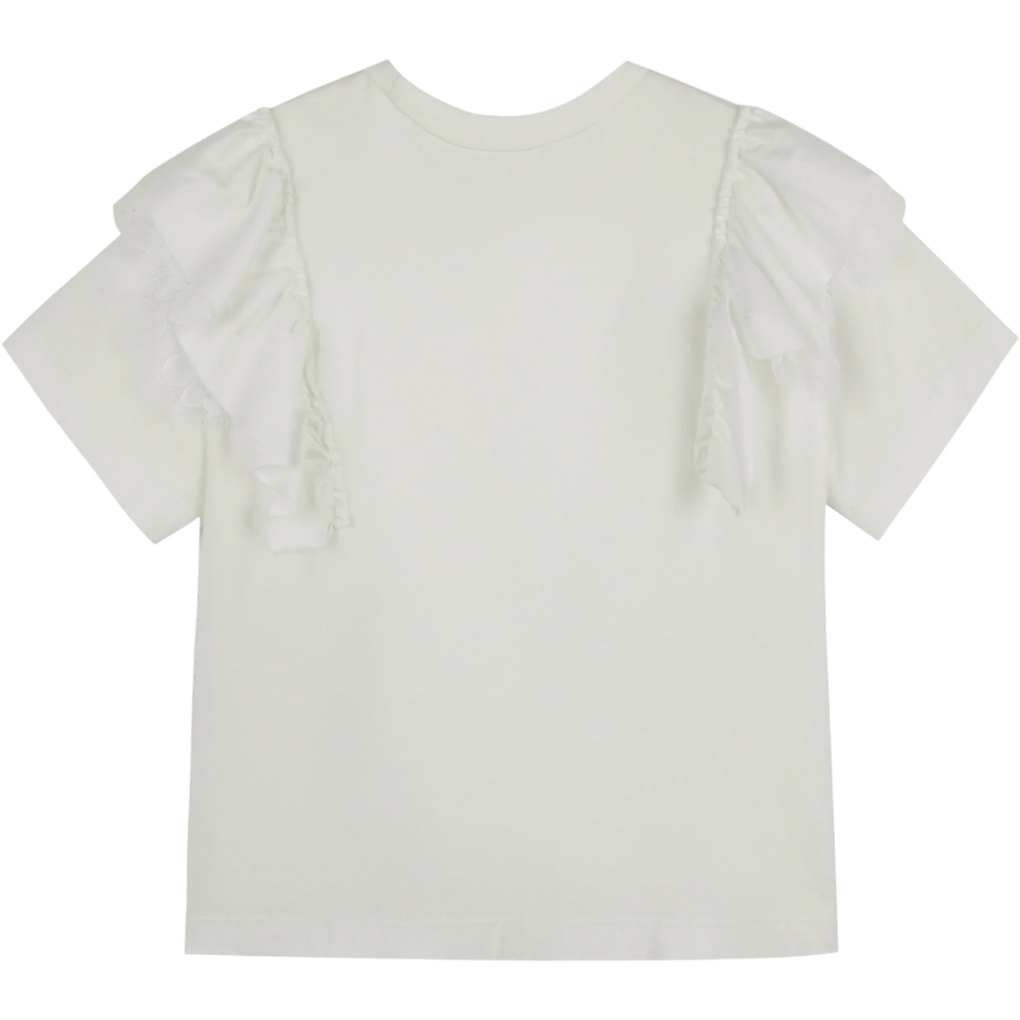 JNBY T-Shirt w/Ruffles _Off White 1M4110020-105