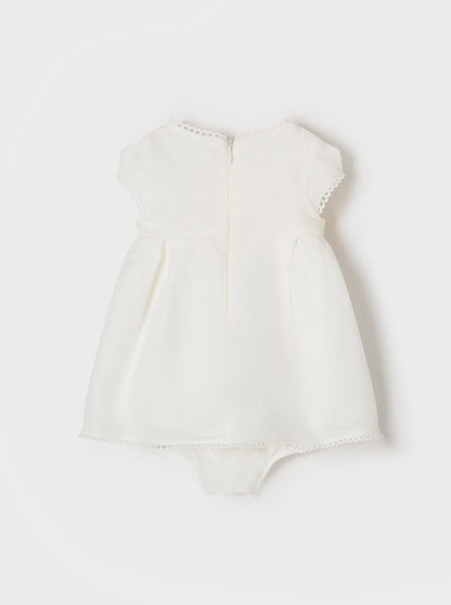 Mayoral Layette  Baby Dress _Natural 1866-46