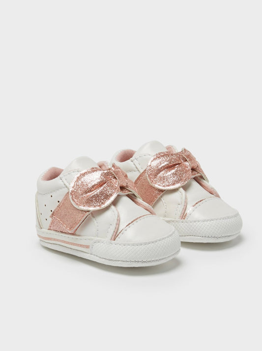 Mayoral Baby Girl Velcro Sneakers White_9523-52