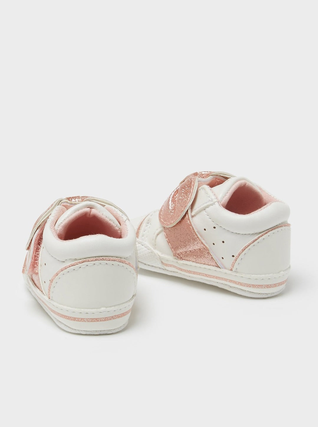 Mayoral Baby Girl Velcro Sneakers White_9523-52