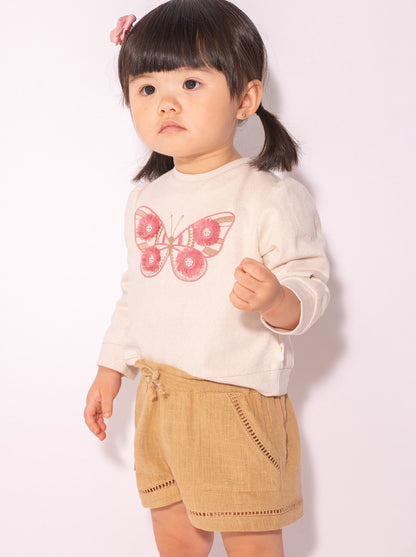 Mayoral Baby Linen Shorts _Tan 1272-65