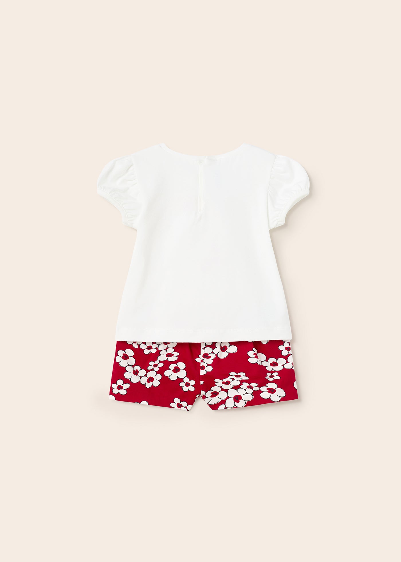 Mayoral Baby Shorts & T-Shirt Set _Red 1282-080