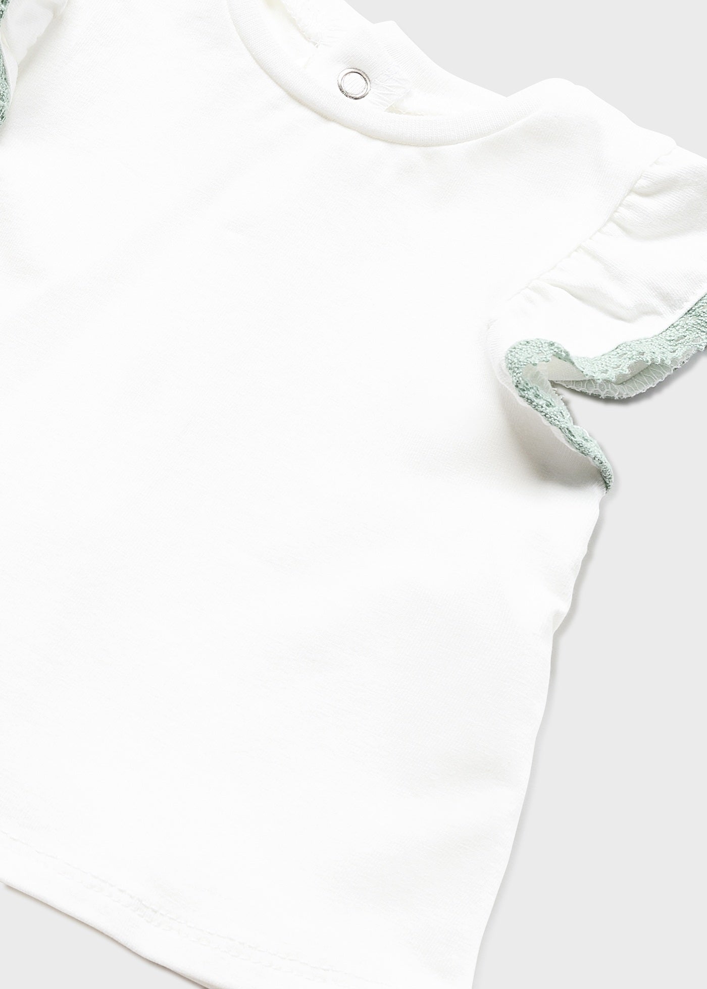 Mayoral Baby Short Dungaree & T-Shirt w/Hat _Green 1607-060