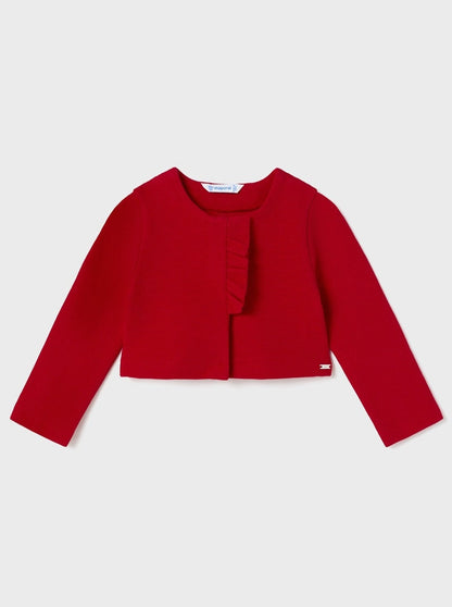 Mayoral Baby T-Shirt, Cardigan & Leggings _Red 1774-014
