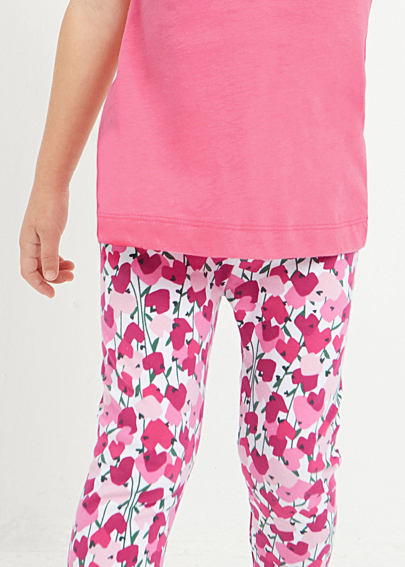 Mayoral Mini Floral Leggings _Pink 3778-78 – NorthGirls