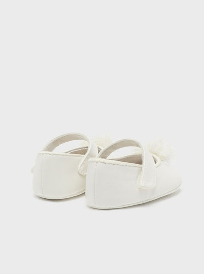 Mayoral Baby Mary Jane Shoes White_9630-30