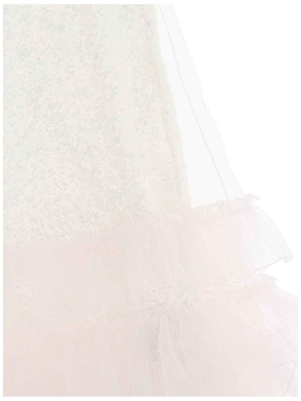 Monnalisa Sequin Tulle Dress_ Pink 719914