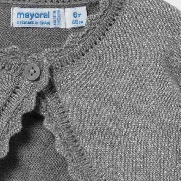 Mayoral Baby Girls Basic Knit Bolero Cardigan 308-84