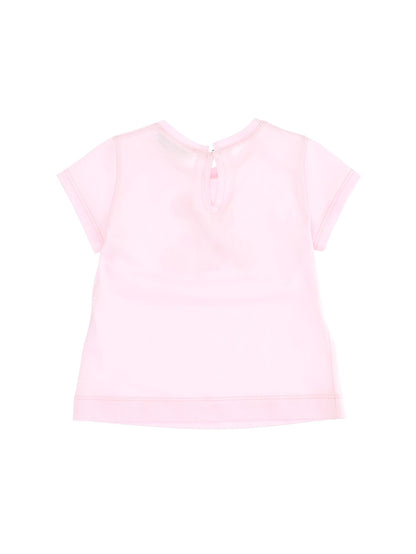 Monnalisa T-Shirt w/Flower Graphic _Pink 310600-0206-0091
