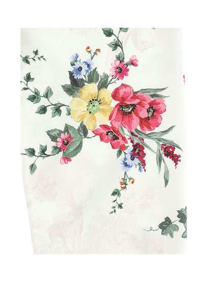 Monnalisa Floral Sweat Pants _White 190403-0009-0002