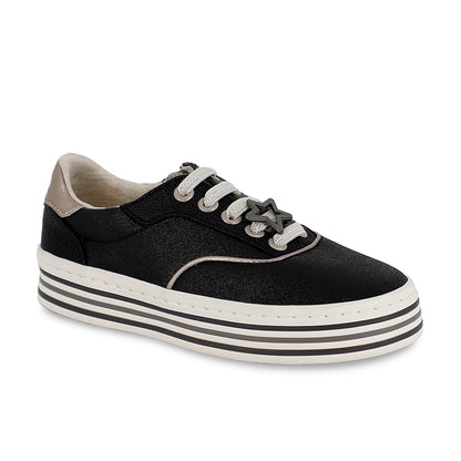 Mayoral Girls Shoes Platform Sneakers Black_46249-59
