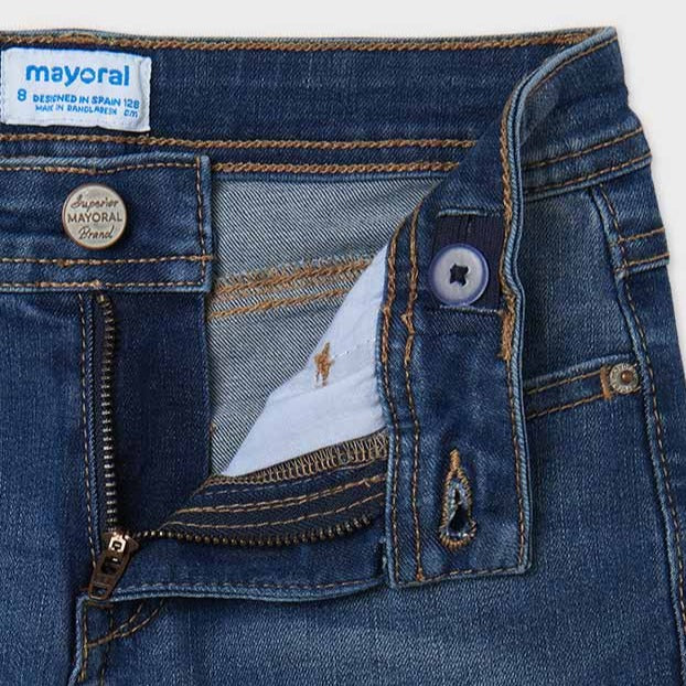 Mayoral Junior Girls Denim Skinny Fit Jeans 557-77