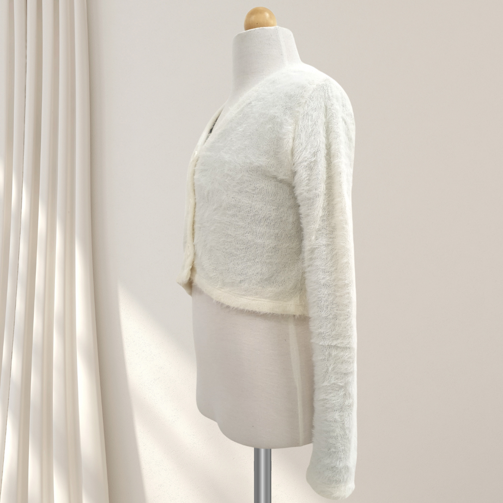 Flowers By Zoe Cardigan _Off White UFUR1-FF-OWFF