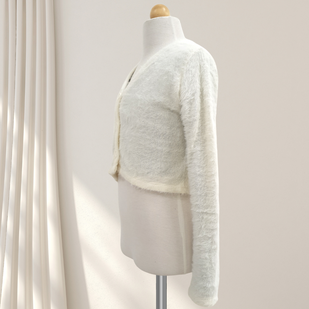 Flowers By Zoe Cardigan _Off White UFUR1-FF-OWFF