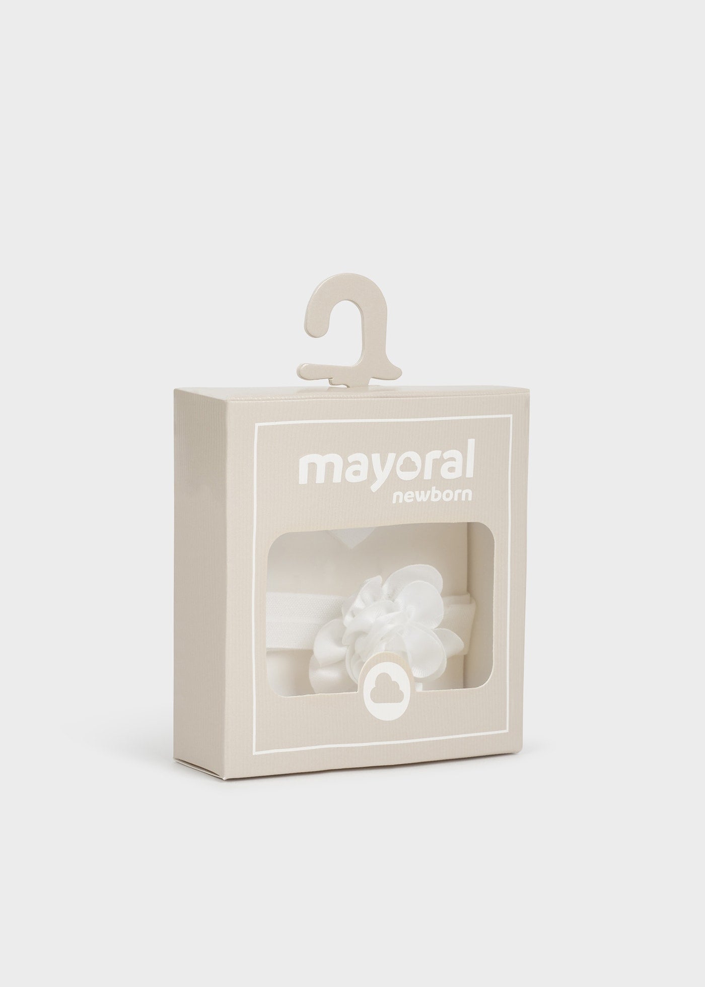 Mayoral Baby Headband & Clip _Off White 9612-024