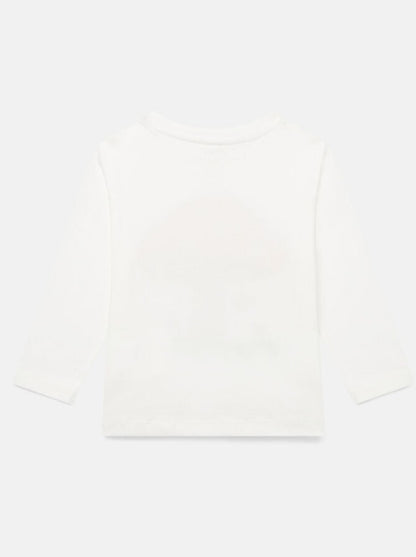 Stella McCartney Baby T-Shirt w/Mushroom Print _White 8R8140-Z0434-101