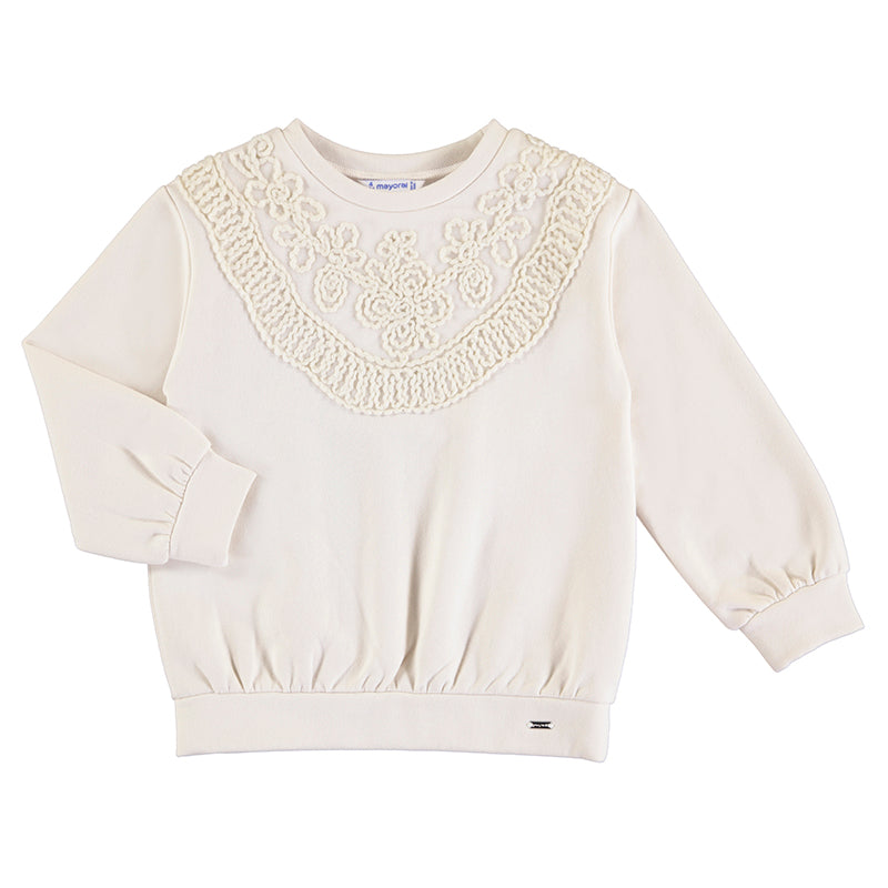 Mayoral Mini Corded Pullover _Beige 4477-59