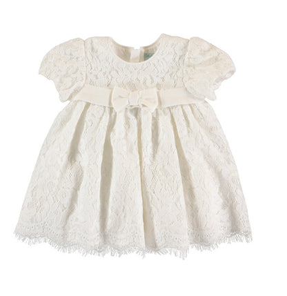Abel & Lula Baby Lace Dress _Cream 5504-02