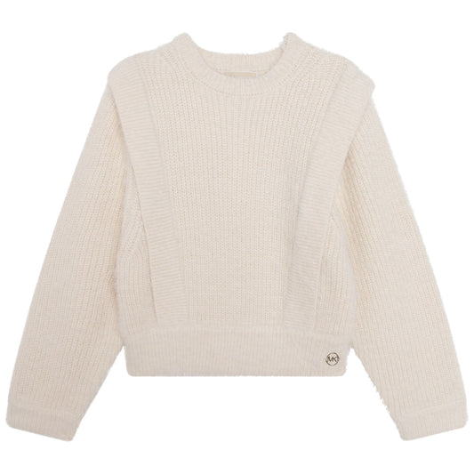 Michael Kors Knit Sweater _Cream R15147-148