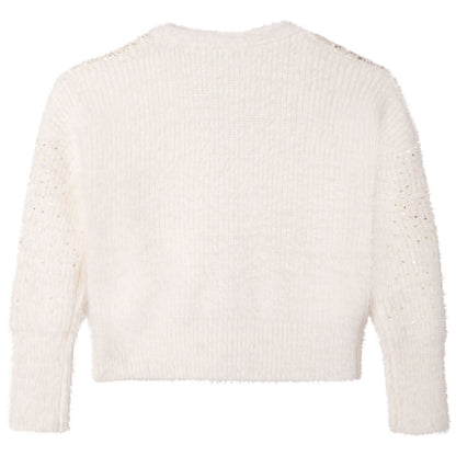 Michael Kors Knit Sequin Cardigan _Cream R15150-148