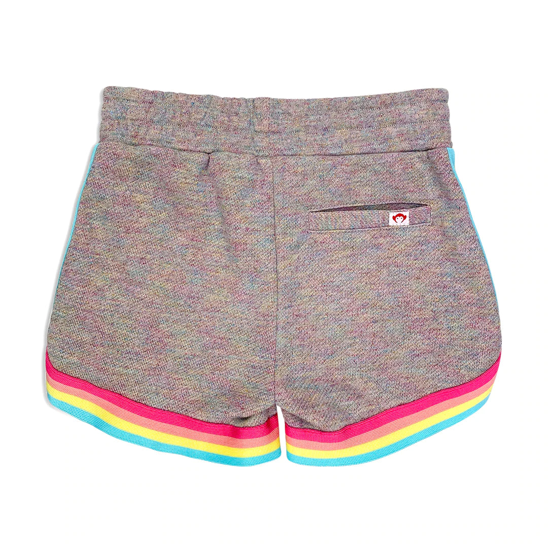 Appaman Rainbow Shorts _Grey Sparkle Z2LRS