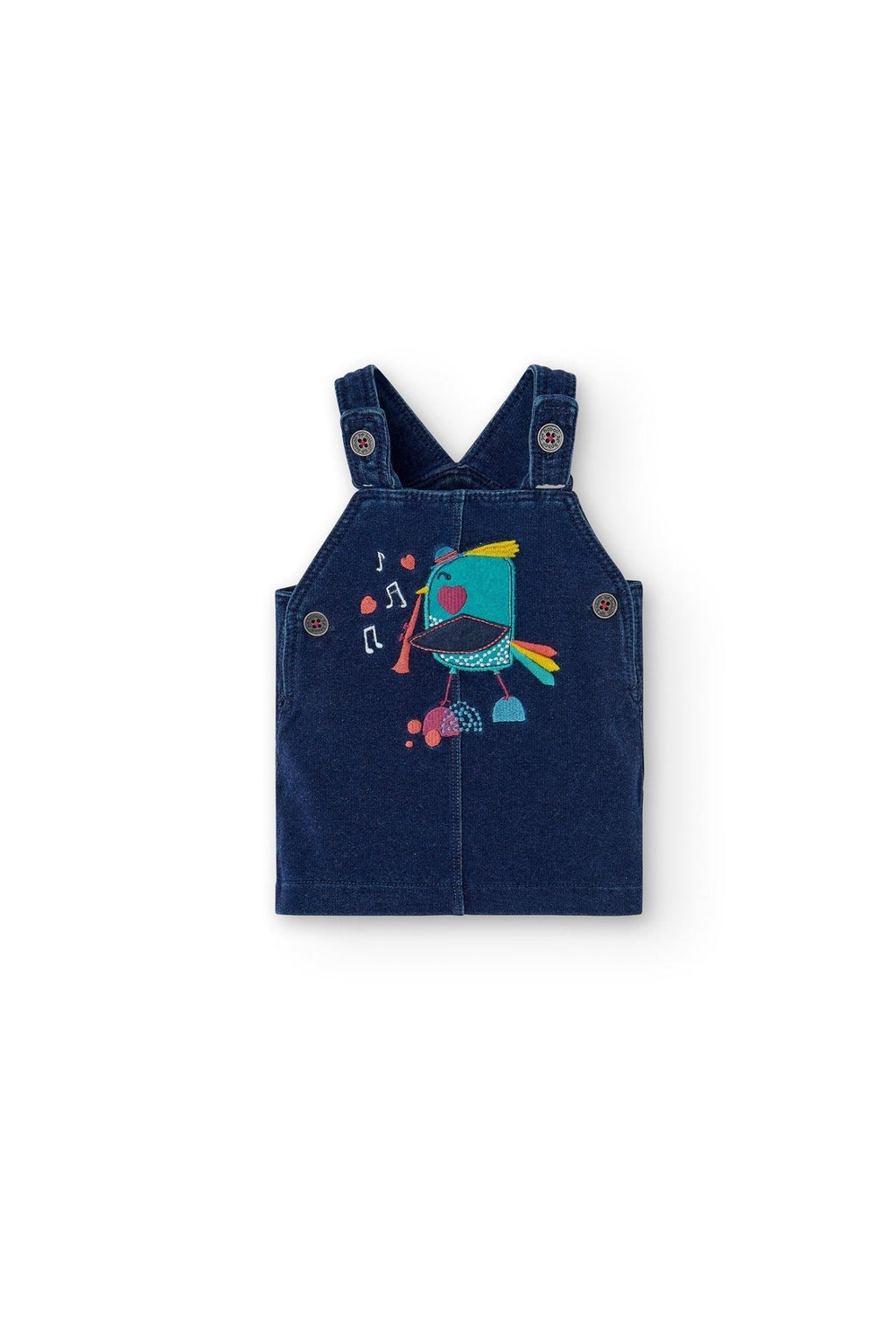 Boboli Baby Knit Shirt&Overalls Set _Navy 135032 - 9889 - NorthGirls