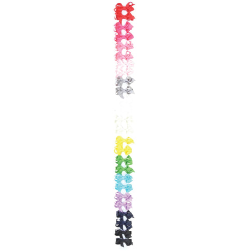 Bows Art Baby 2" Bows w/Grip Clip _MM410 - NorthGirls
