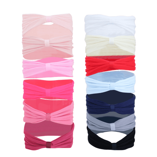 Bows Art Wide Nylon Headband _WNBHB - NorthGirls