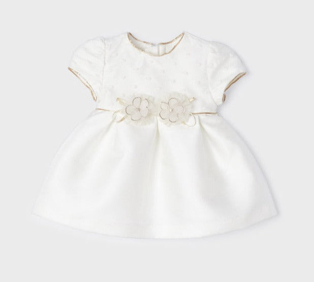 Mayoral Baby S/S Dress _Natural 2820-050