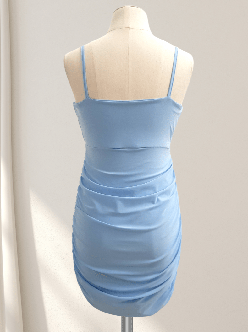 Cheryl Kids Empire Waist Rouched Dress - NorthGirls