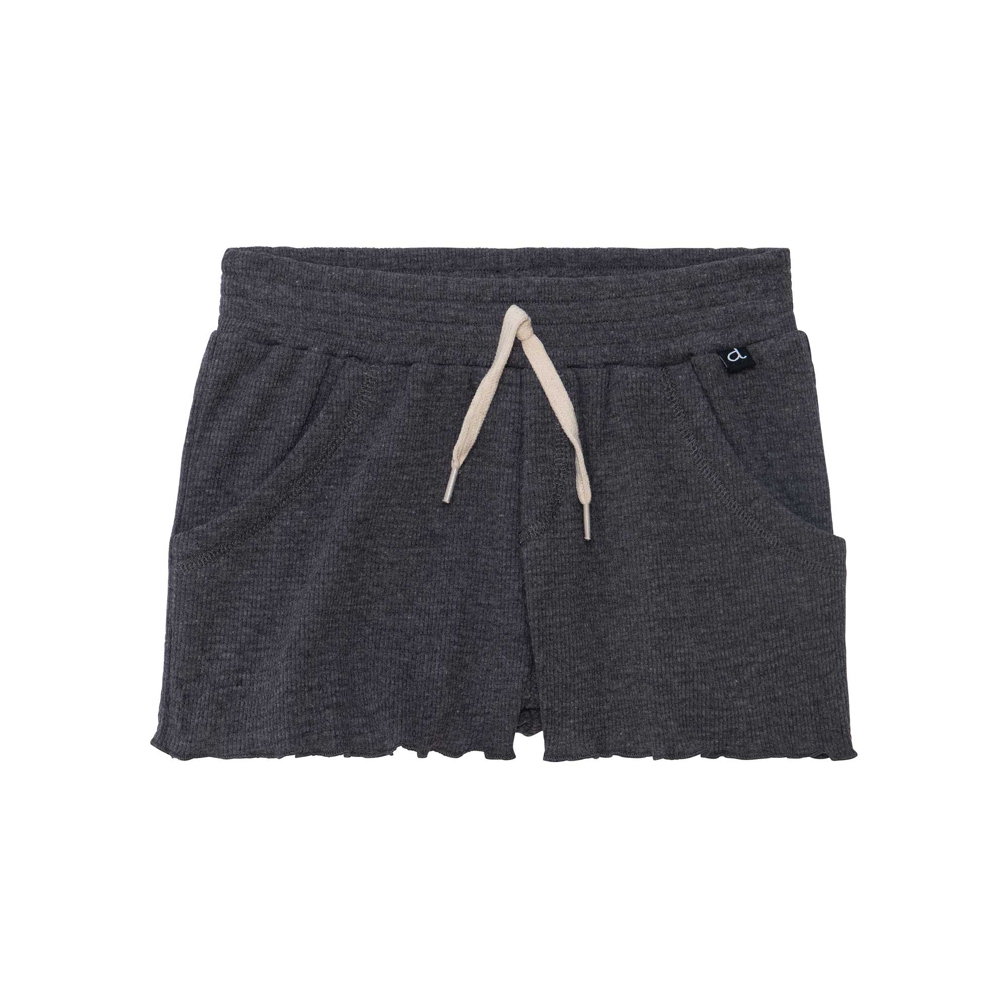 Deux Par Deux Shorts w/Pockets_ Dark Grey D30YG26 - 196 - NorthGirls