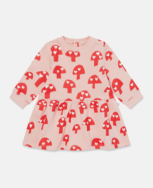 Stella McCartney Baby Dress w/Mushrooms _Pink 8R1080-Z0449-504MC