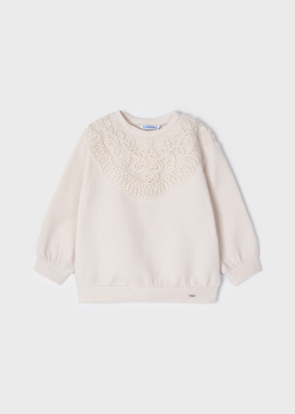 Mayoral Mini Corded Pullover _Beige 4477-59