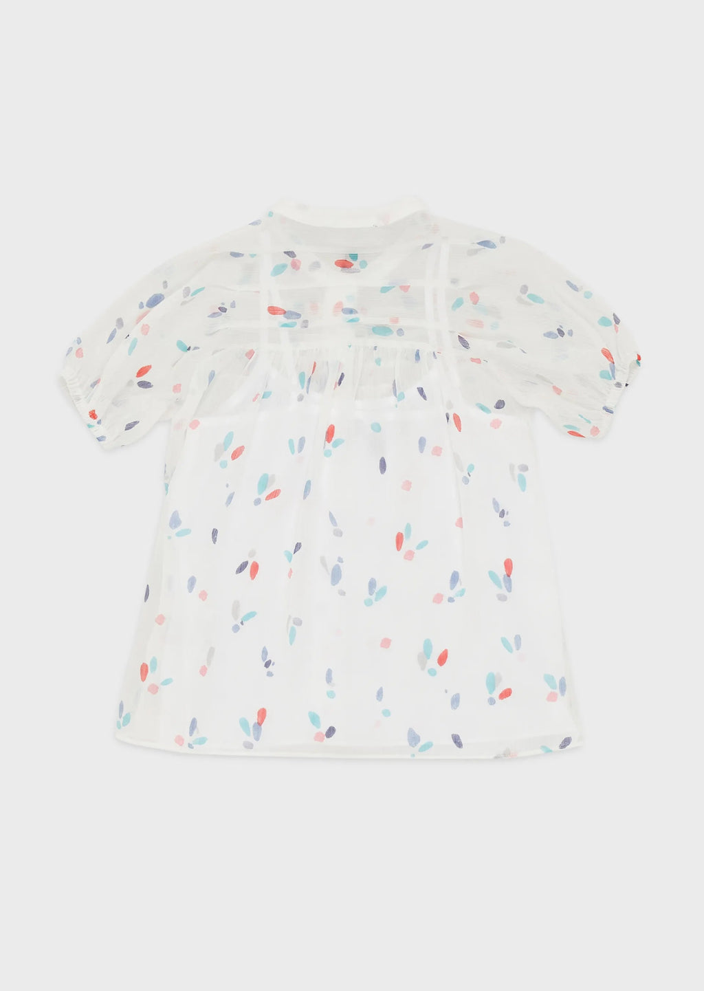 Emporio Armani Girls Short Sleeve Blouse _3L3C61 - NorthGirls