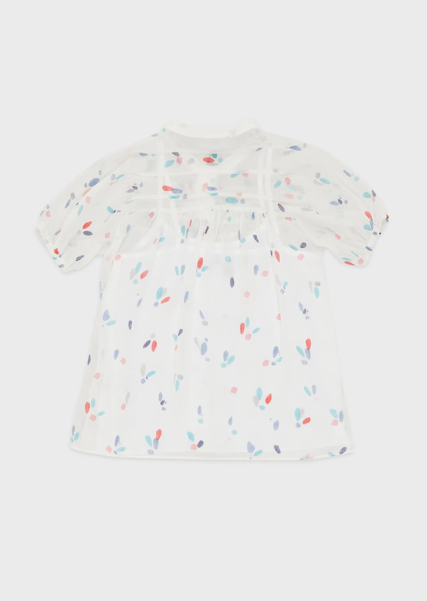 Emporio Armani Girls Short Sleeve Blouse _3L3C61 - NorthGirls