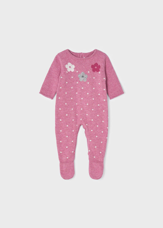Mayoral Baby Tricot Romper _Pink 2602-010