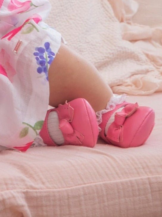Mayoral Baby Bow Mary Janes Geranium_9519 - 31 - NorthGirls