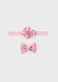 Mayoral Baby Headband & Clip _Pink 9612 - 025 - NorthGirls