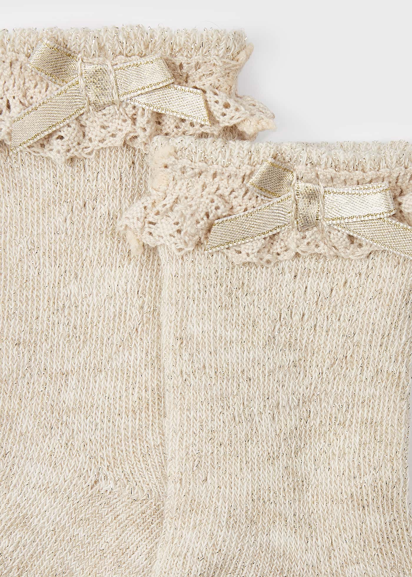Mayoral Baby Knit Detail Socks _Champagne 9538 - 020 - NorthGirls