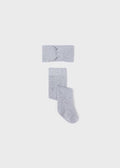 Mayoral Baby Tights & Headband _Grey 9528 - 094 - NorthGirls