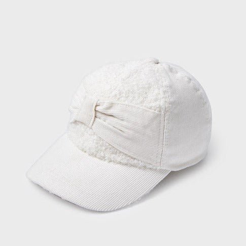 Mayoral Corduroy & Shearling Hat _Beige 10352 - 59 - NorthGirls