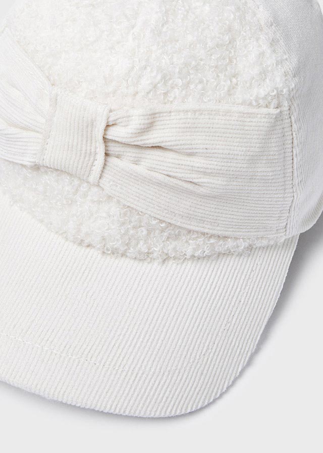 Mayoral Corduroy & Shearling Hat _Beige 10352 - 59 - NorthGirls