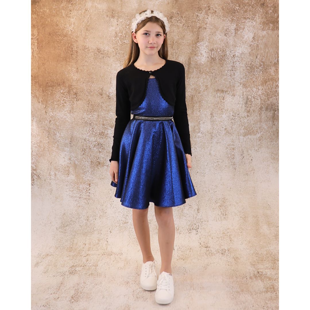 Mayoral Mini Basic Knit Bolero Bolero _Black 320 - 77 - NorthGirls