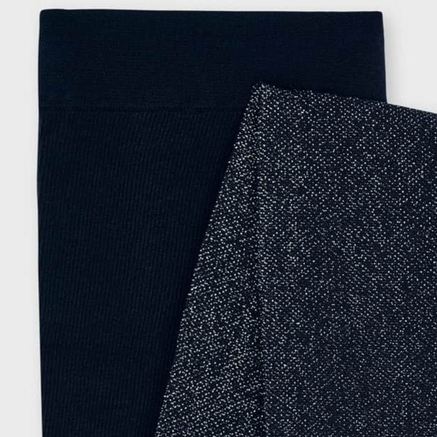 Mayoral Mini Girls Shimmer Tights - navy 10125 - 72 - NorthGirls