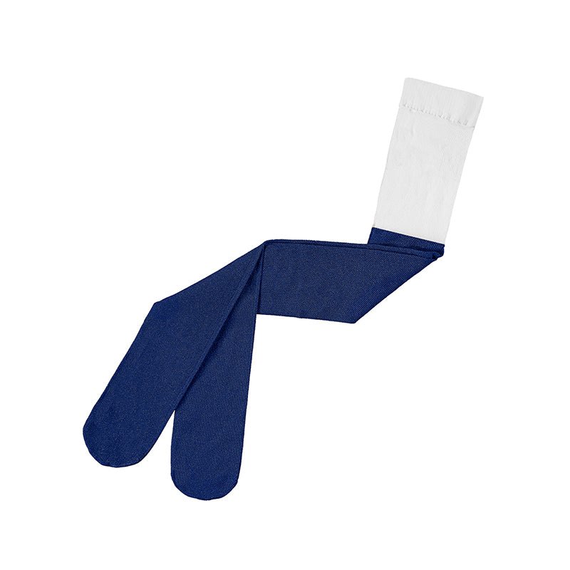 Mayoral Mini Girls Shimmer Tights - navy 10125 - 72 - NorthGirls