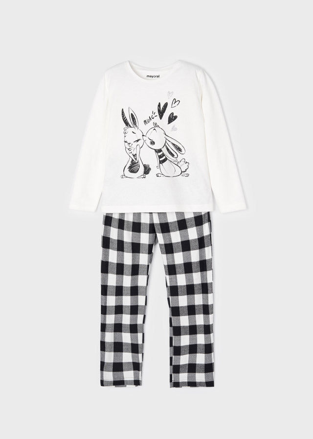 Mayoral Mini PJ Set _Off White 4759 - 81 - NorthGirls