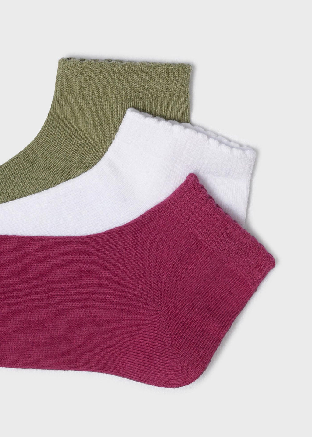 Mayoral Mini/Junior Ankle Sock Set 3pc_ Agate 10233 - 13 - NorthGirls